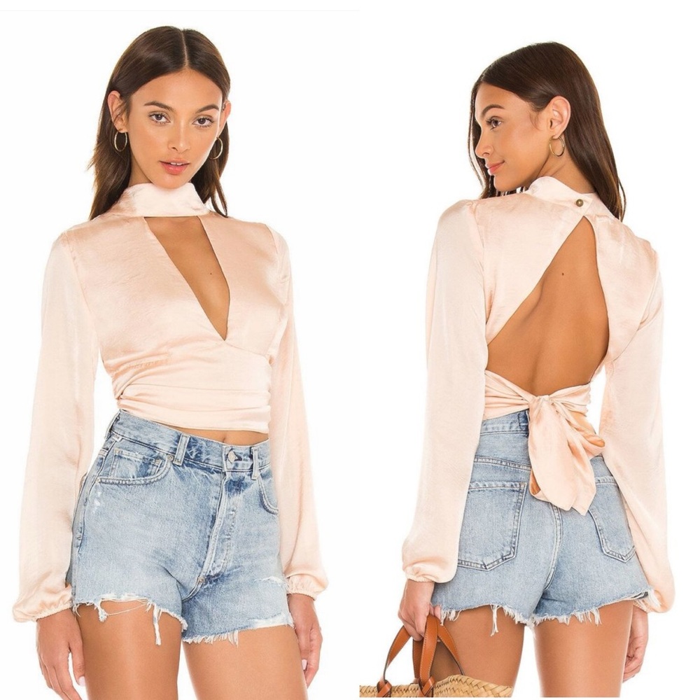 REVOLVE RESA Pink Blush Top